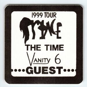 Prince The Time Vanity 6 Backstage Pass 1999 Pop Rock Funk Original Vintage